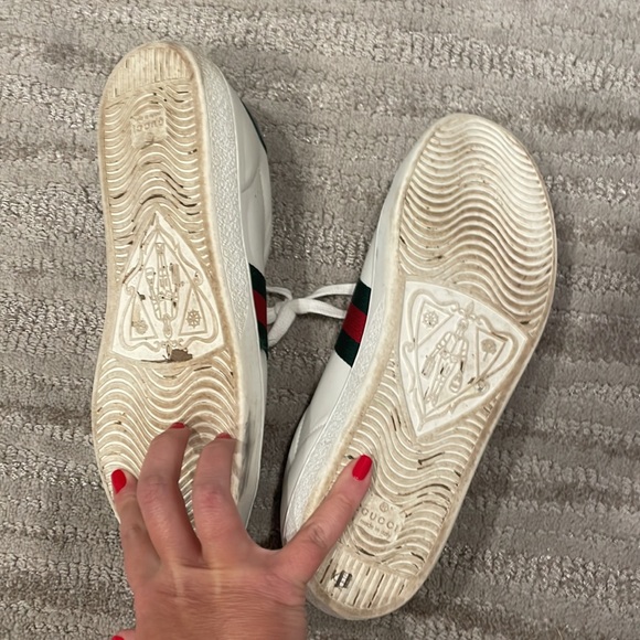 Size 42 authentic Gucci ace sneakers - Picture 3 of 6